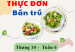 Thực đơn bán trú Tháng 10 – Tuần 6 Thực đơn bán trú Tháng 10 – Tuần 6