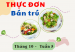 Thực đơn bán trú tháng 10 – Tuần 5 Thực đơn bán trú tháng 10 – Tuần 5