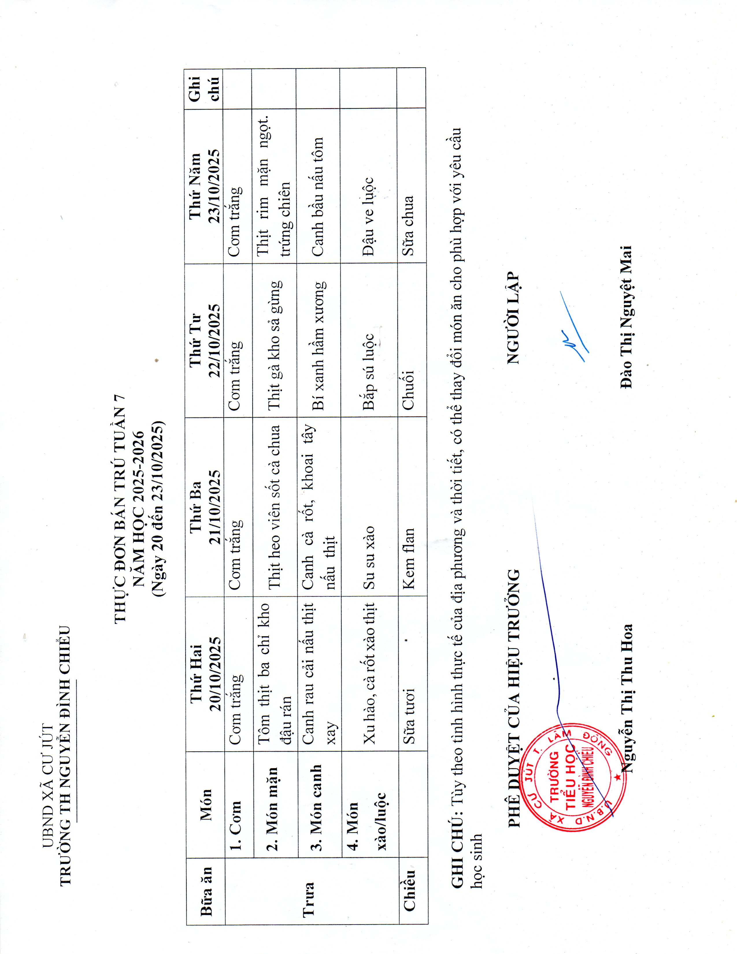 thuc don tuan 7