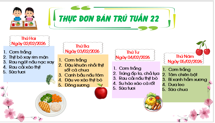 Tháng 2 - Tuần 22
